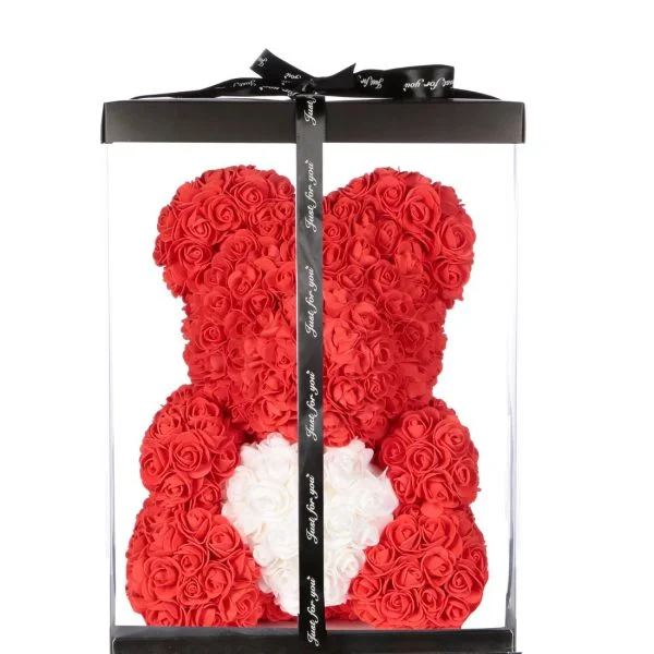 Red Rose Bear Gift Set - Image 3